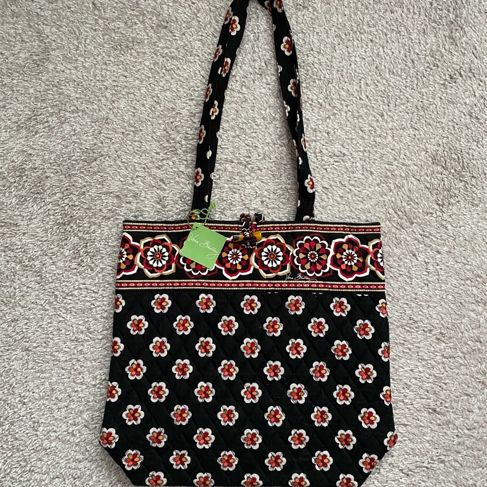 Vera Bradley Tote in Pirouette Pattern
